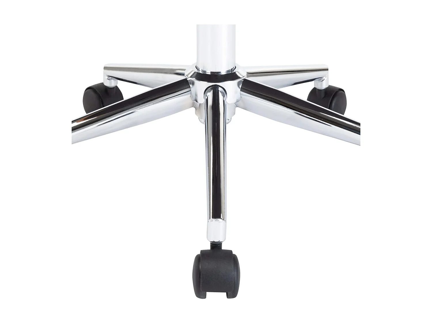 Chaise pivotante à manger Crème Bois courbé et Similicuir