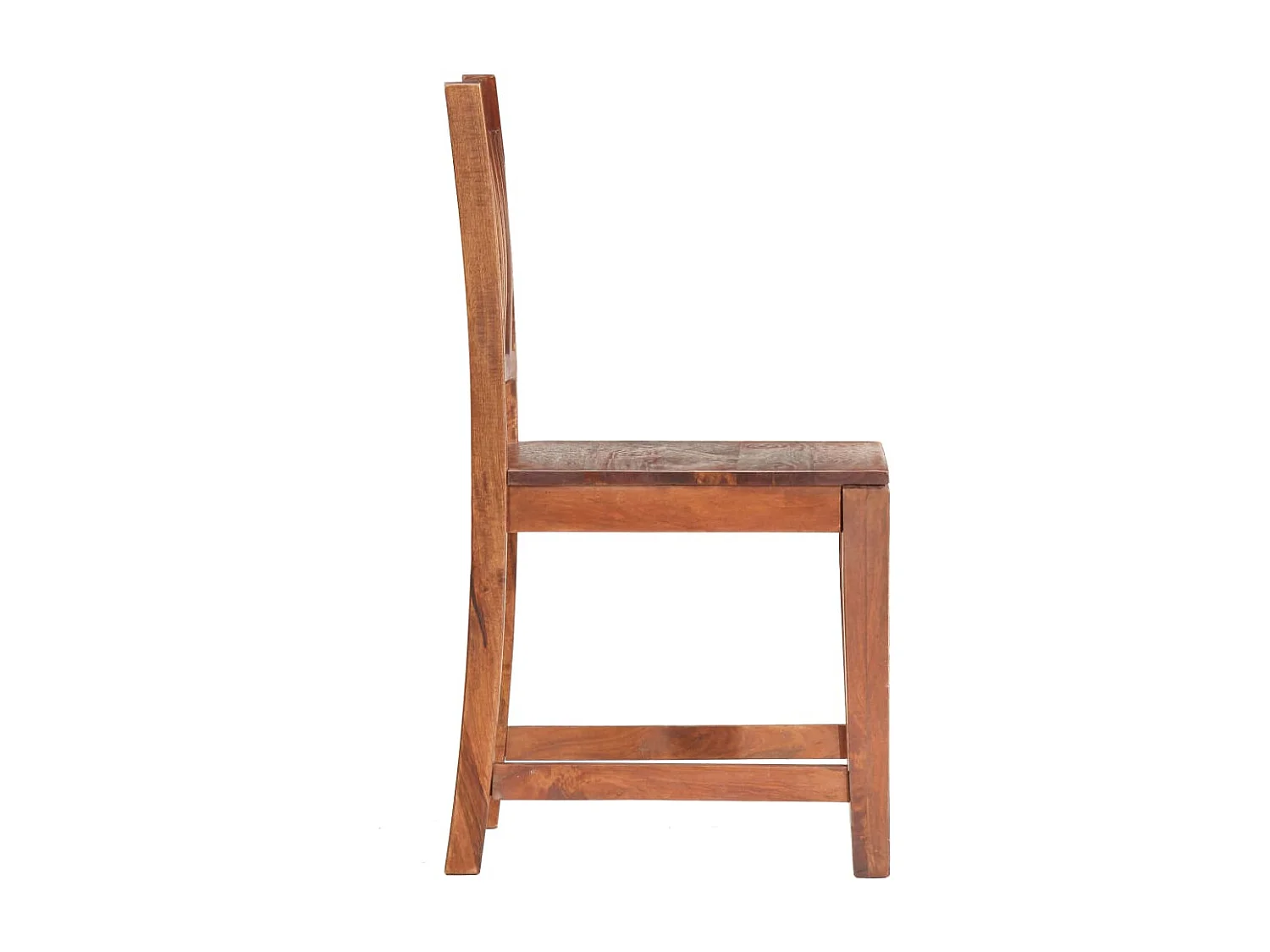 Eetkamerstoelen set van 4 massief mangohout