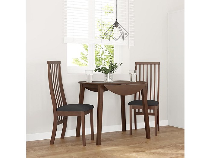 Set di 4 cuscini rotondi per sedie a quadri blu, per sgabelli da bar e cucina, antiscivolo, con lacci, dimensioni 30 cm