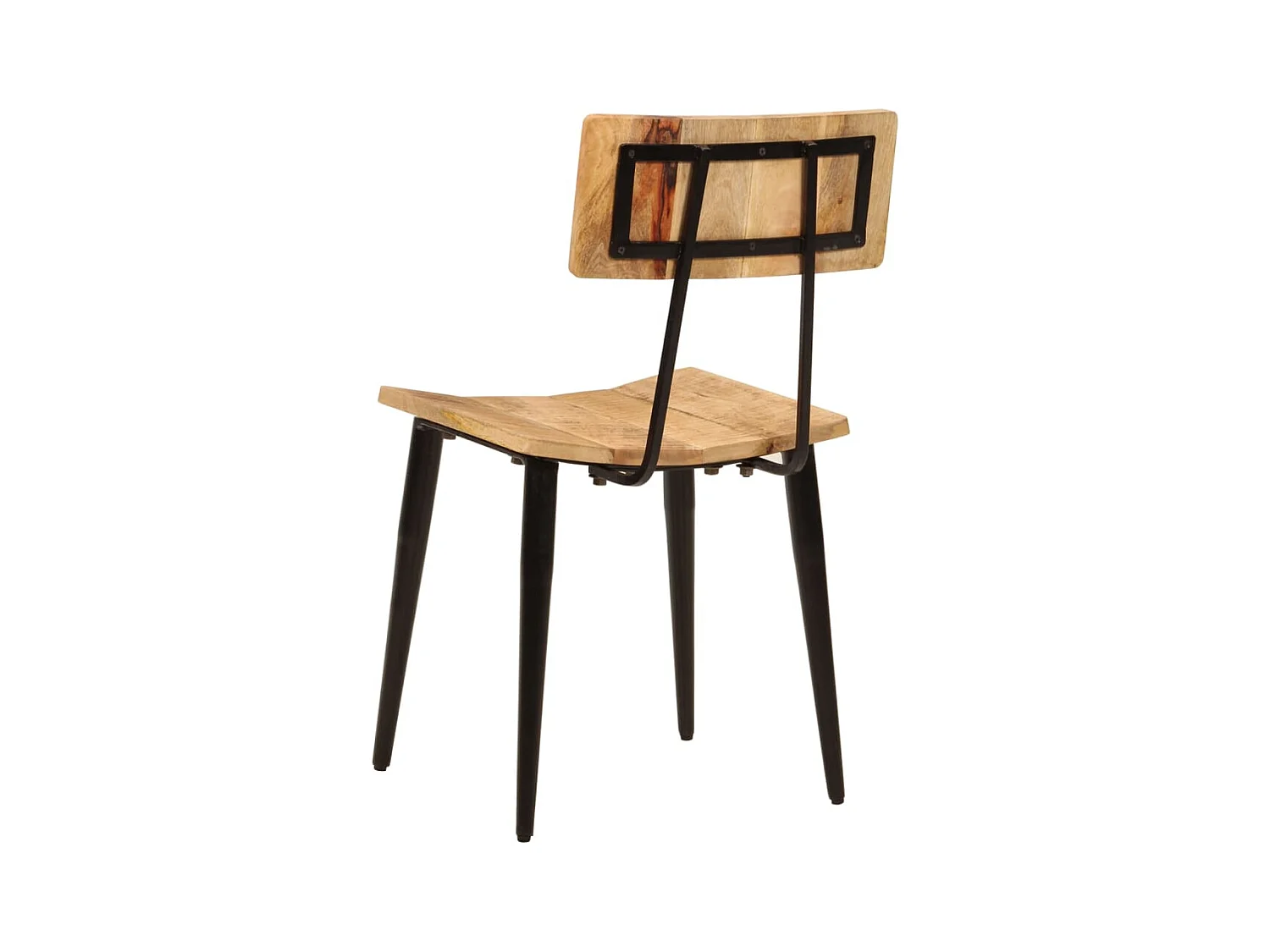 Chaises à manger lot de 2 44x40x80 cm Bois de manguier solide