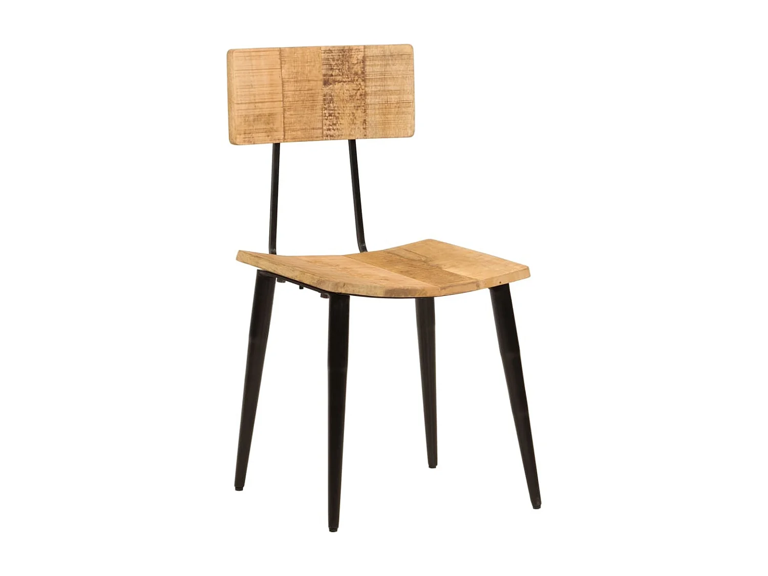 Chaises à manger lot de 2 44x40x80 cm Bois de manguier solide