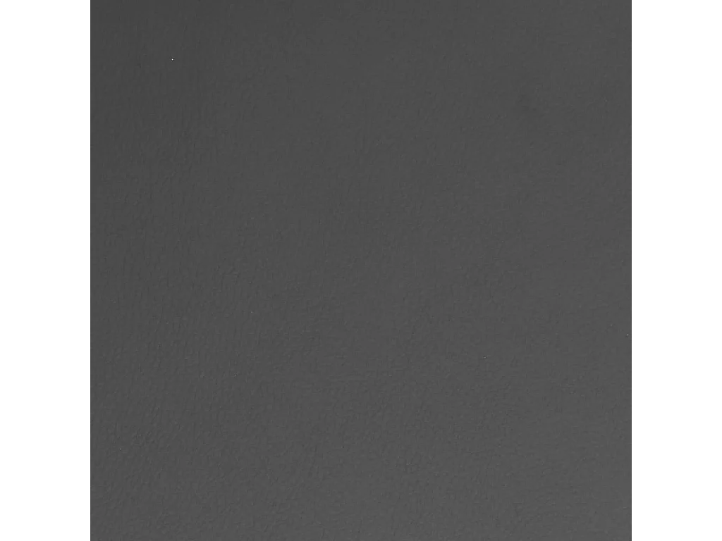 Chaise pivotante de salle à manger Gris Similicuir