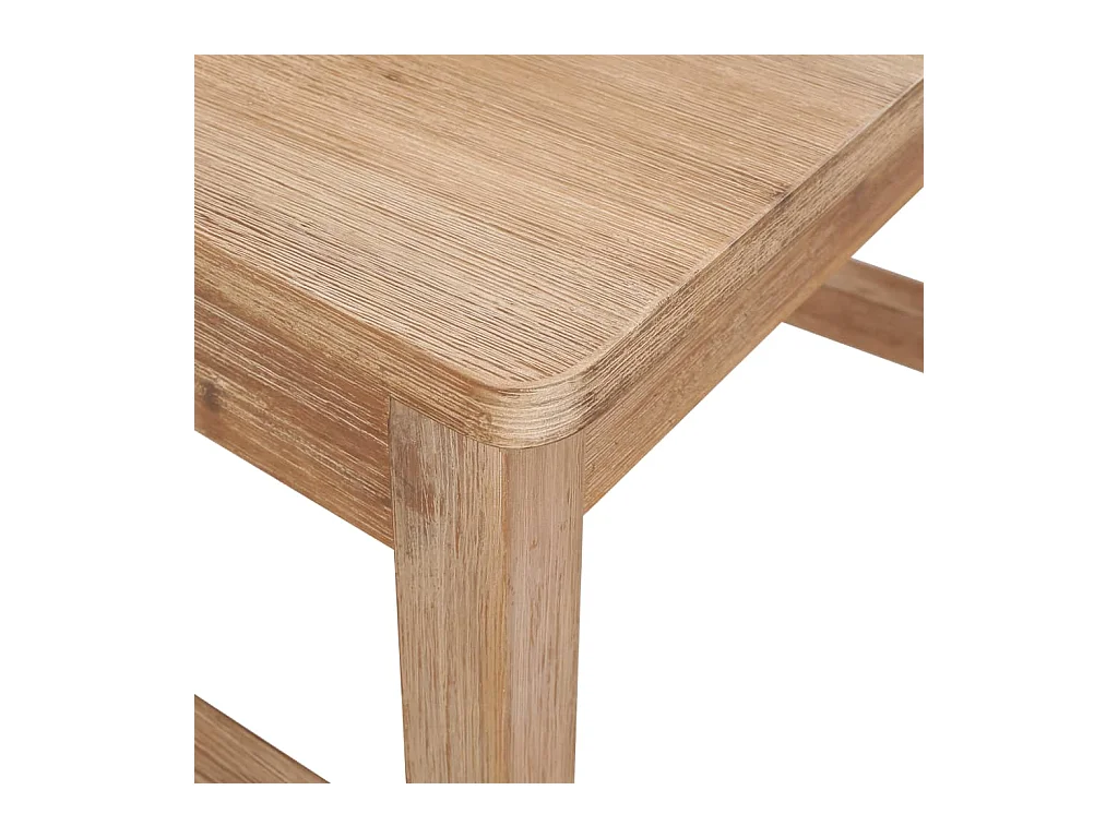Juego de 6 sillas de comedor de madera maciza de acacia