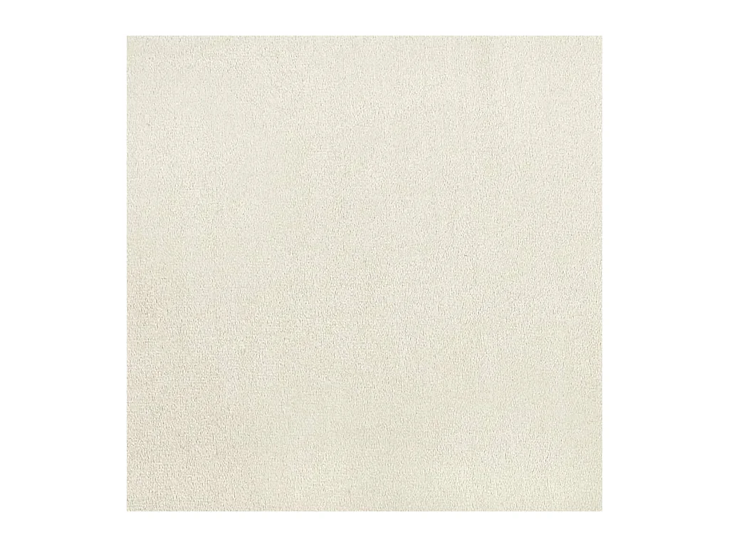 Set di 6 sedie da pranzo in velluto bianco crema