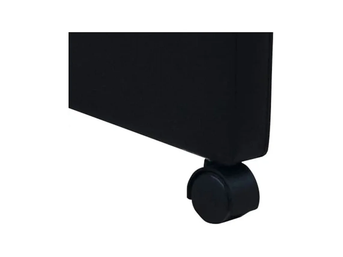 Eetkamerstoelen set van 2 zwart imitatieleer