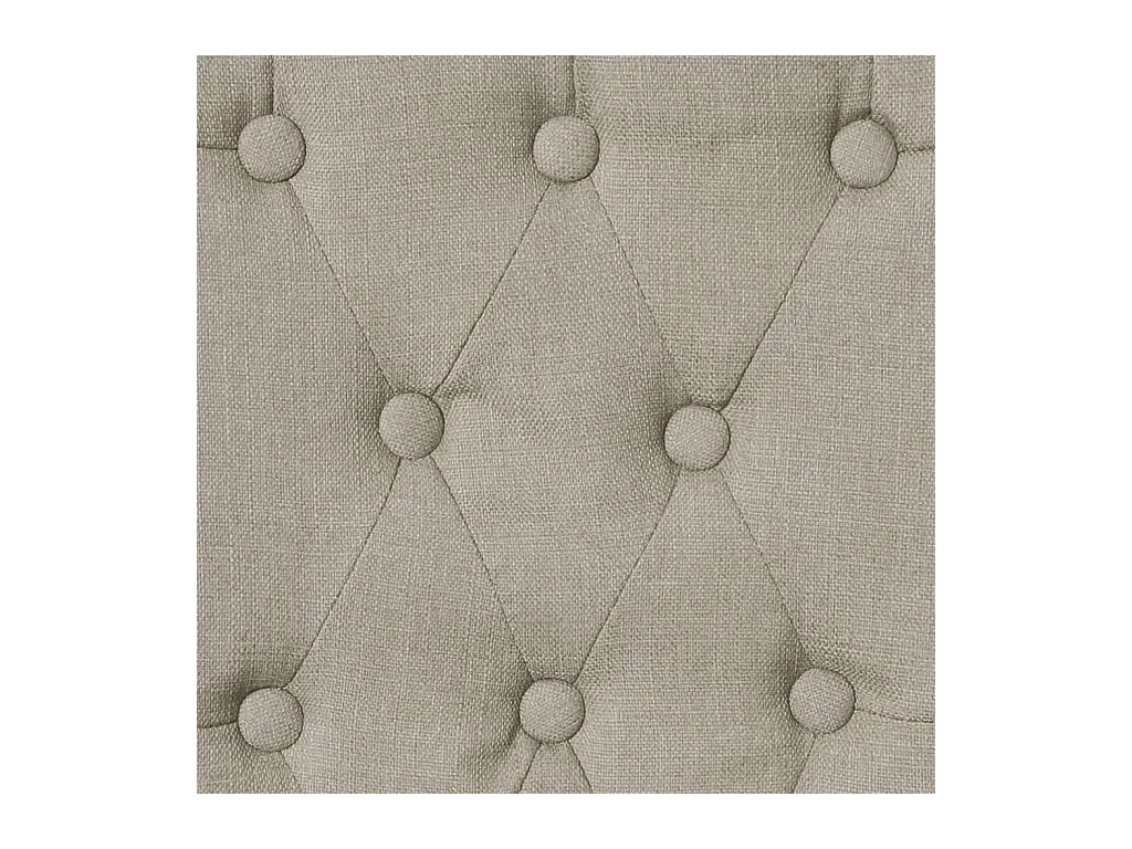 Chaises à manger lot de 6 poil de chameau tissu