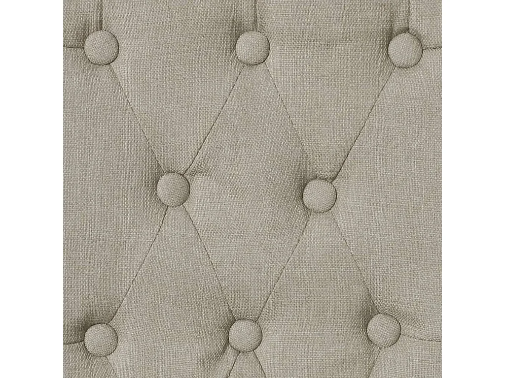 Chaises à manger lot de 6 poil de chameau tissu