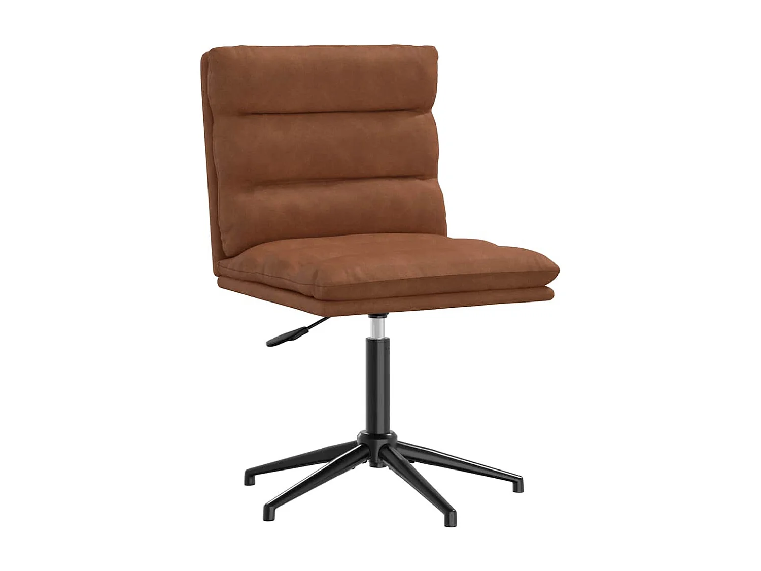 Chaise de salle à manger Marron Similicuir