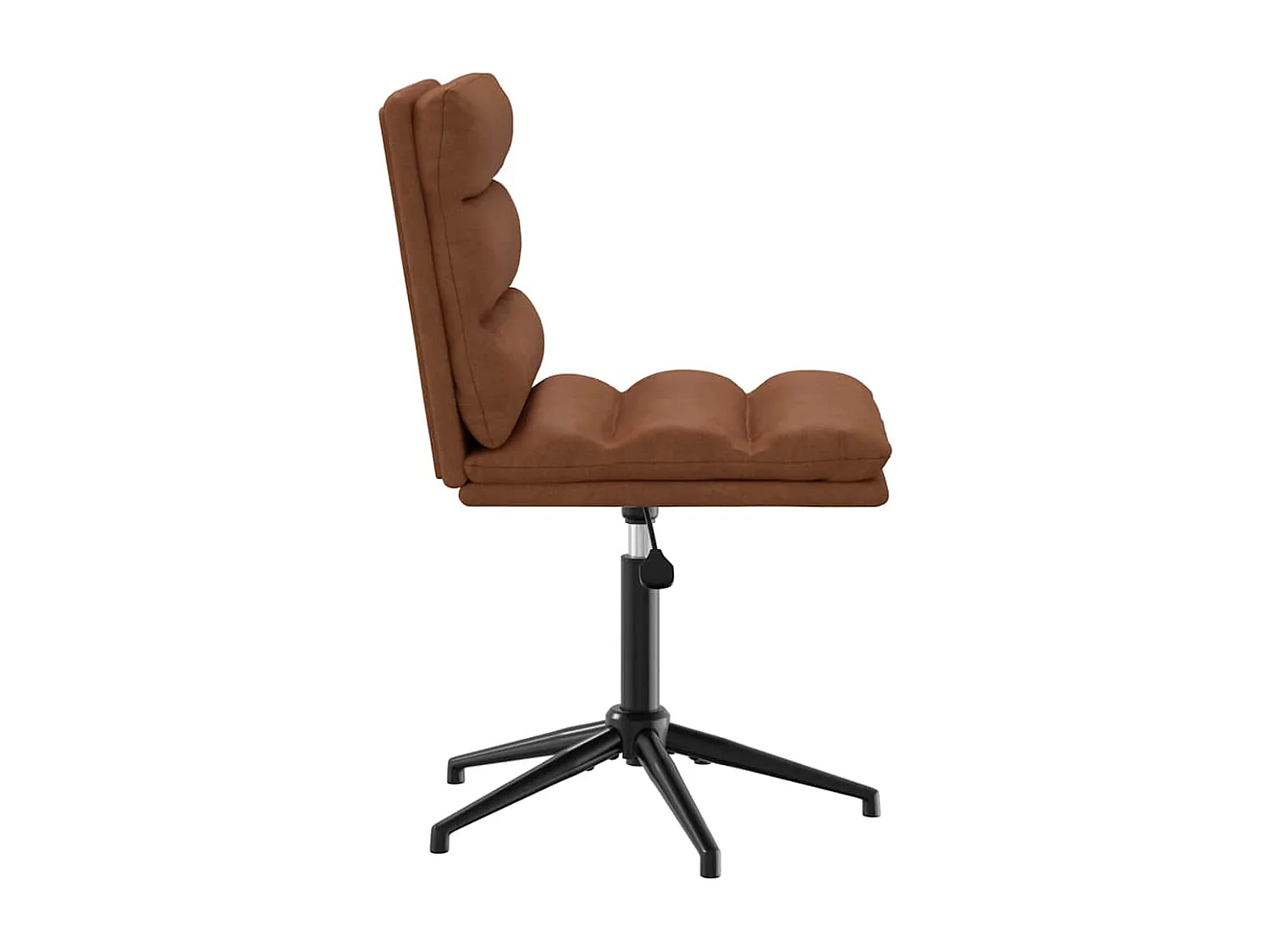 Chaise de salle à manger Marron Similicuir