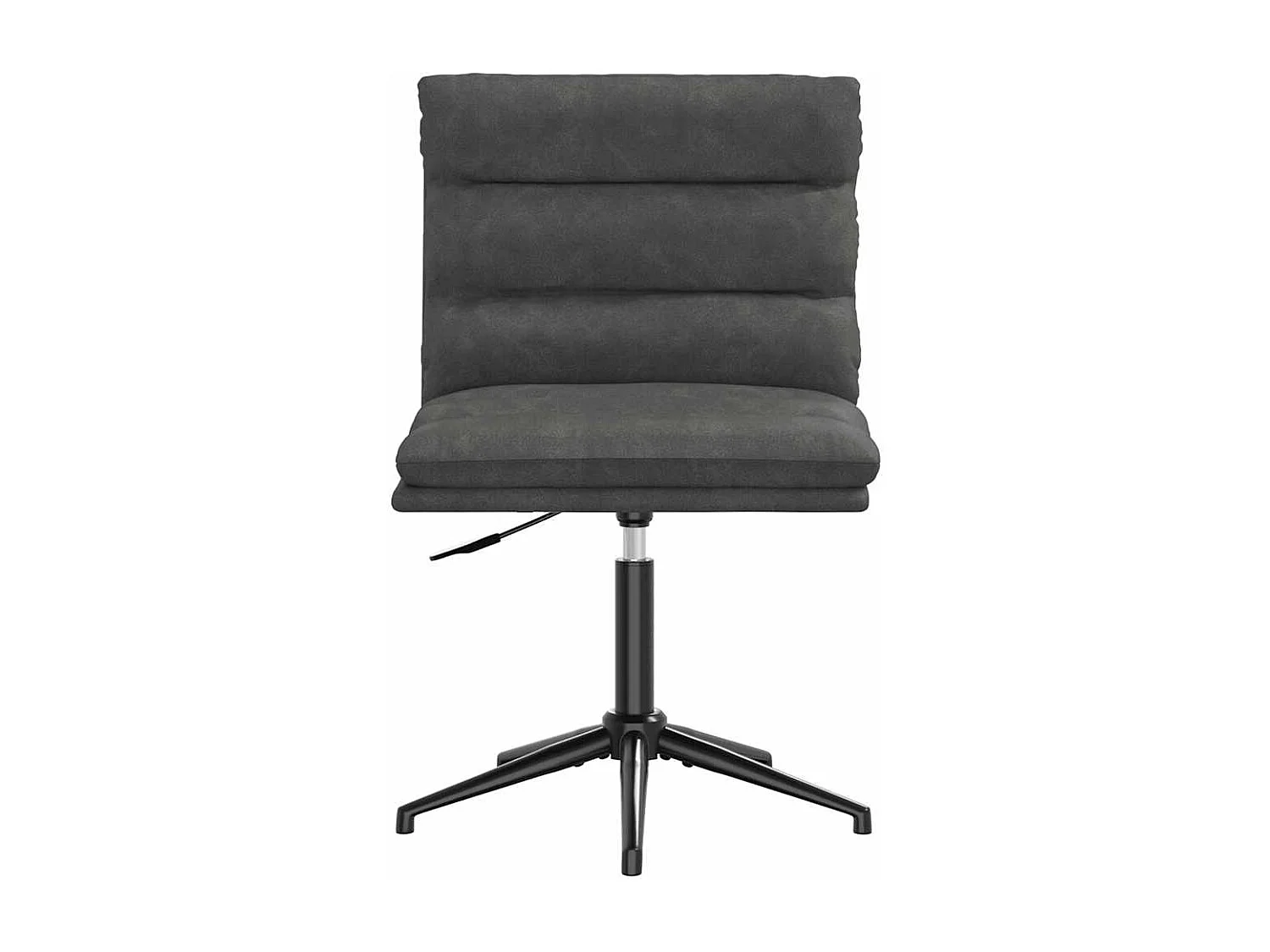 Chaises à manger lot de 4 noir similicuir