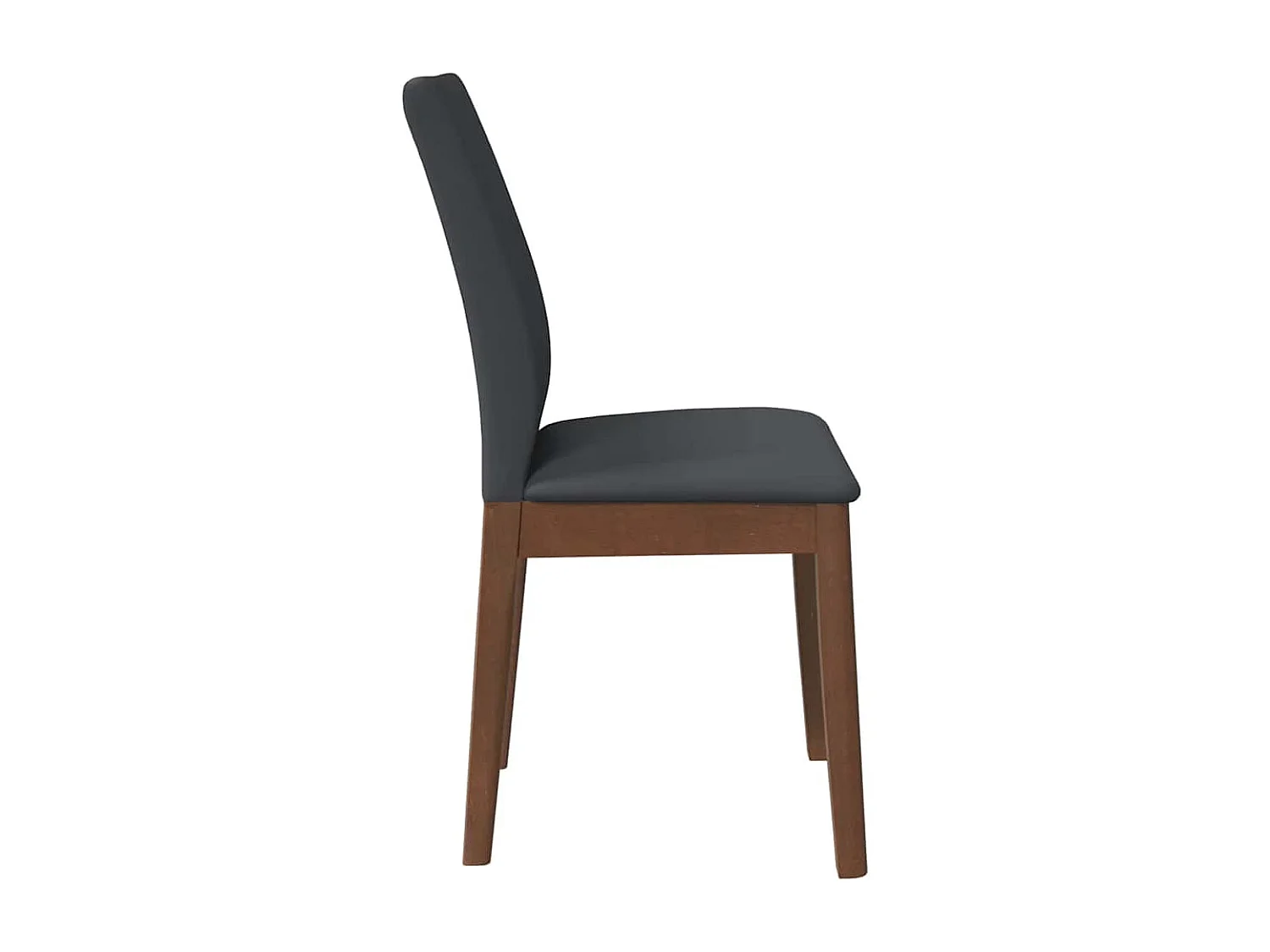 Cojines para sillas de comedor, 2 unidades, madera maciza marrón, caucho