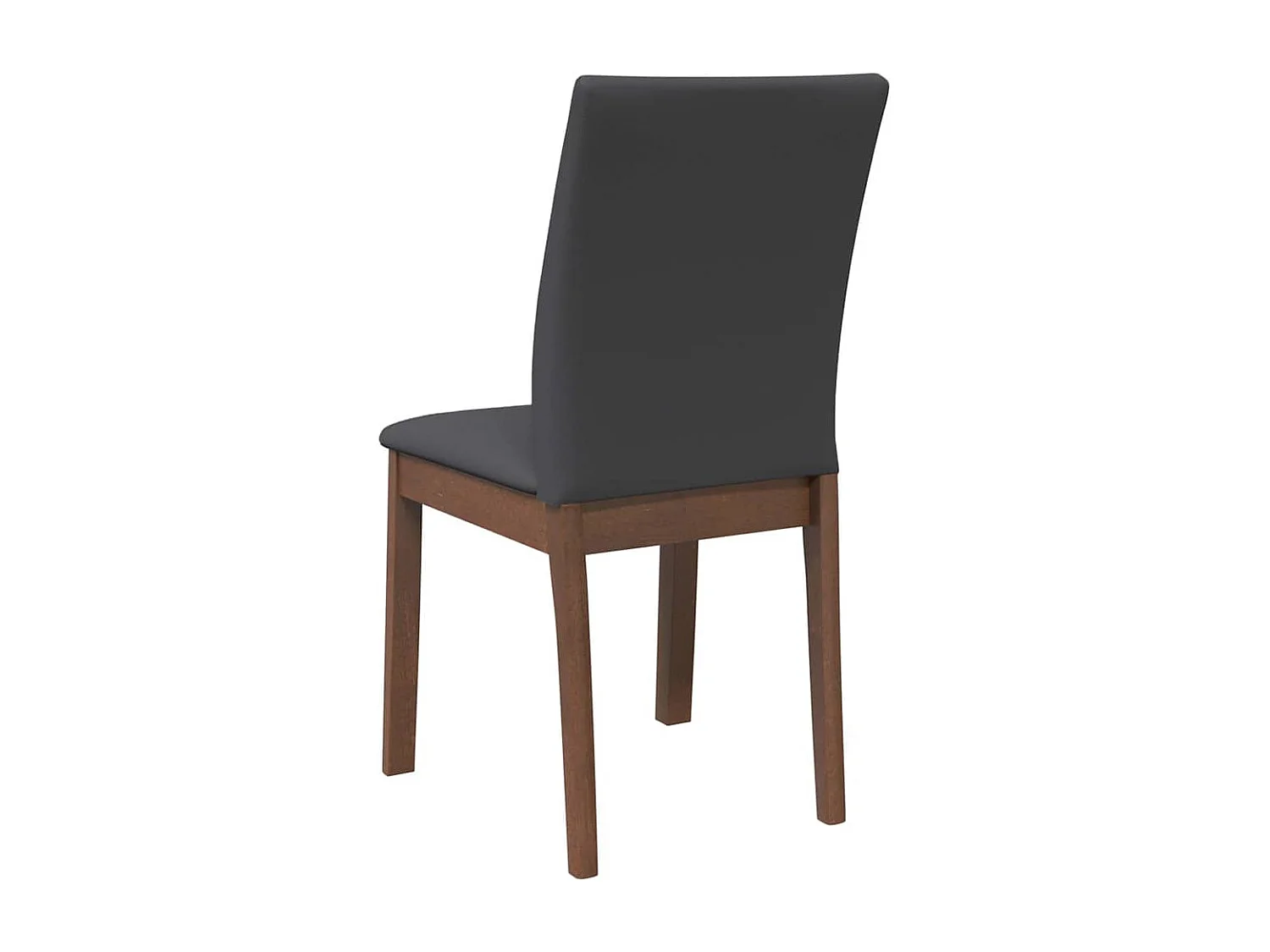 Cojines para sillas de comedor, 2 unidades, madera maciza marrón, caucho