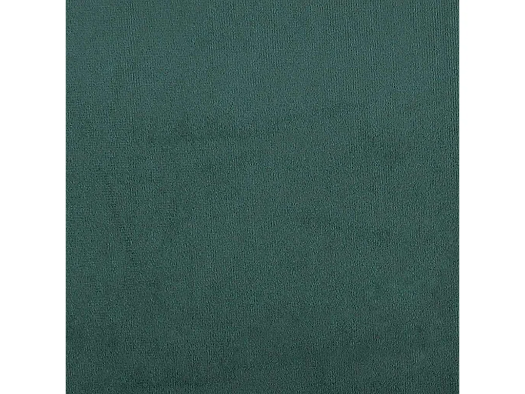 Juego de 4 sillas de comedor de terciopelo verde oscuro