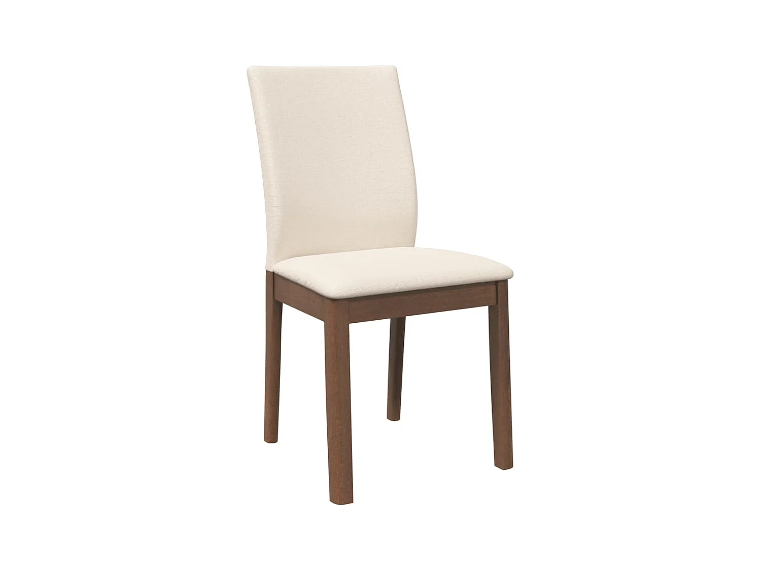 Cuscini per sedie da pranzo 2 pezzi in legno massello marrone e gomma