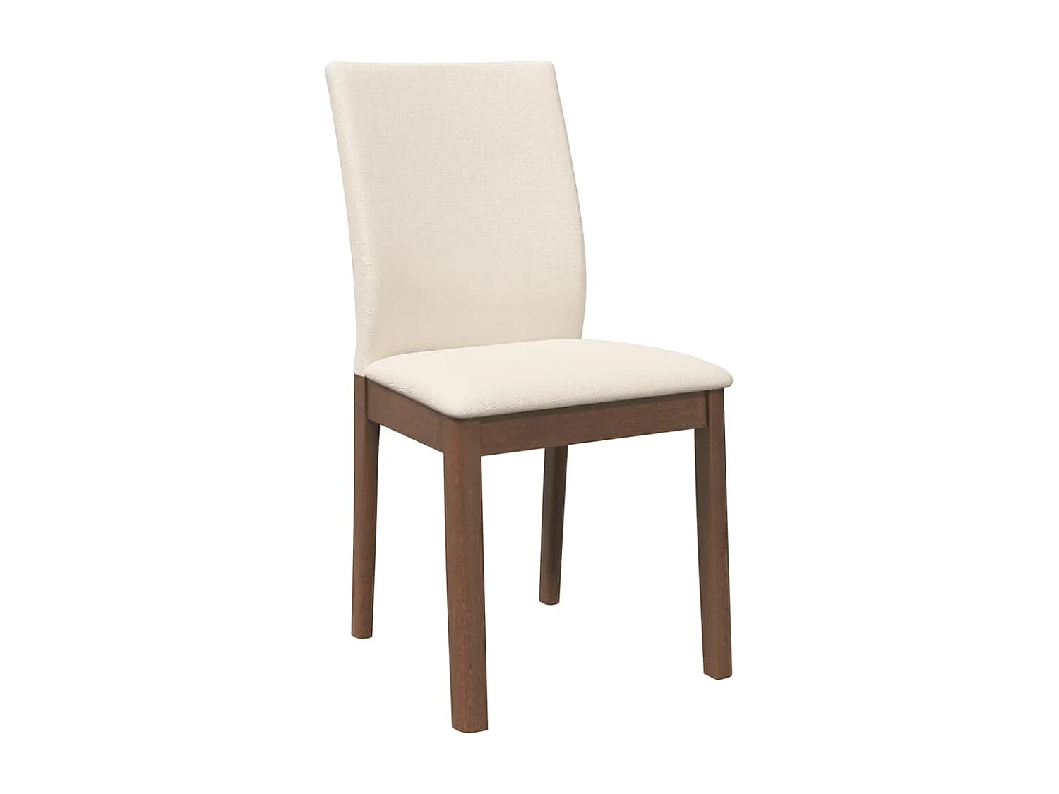 Cojines para sillas de comedor, 2 unidades, madera maciza marrón, caucho