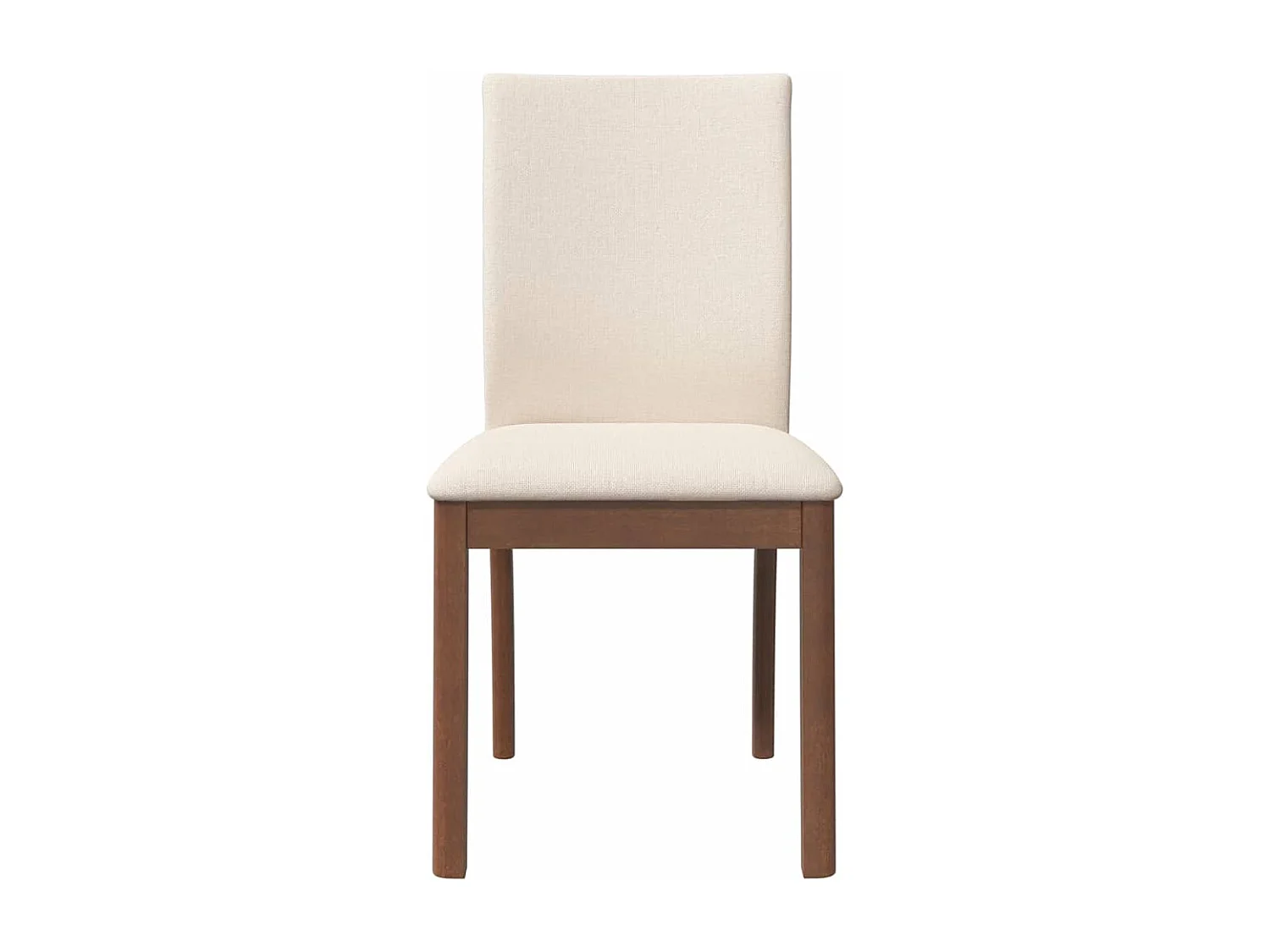 Cojines para sillas de comedor, 2 unidades, madera maciza marrón, caucho