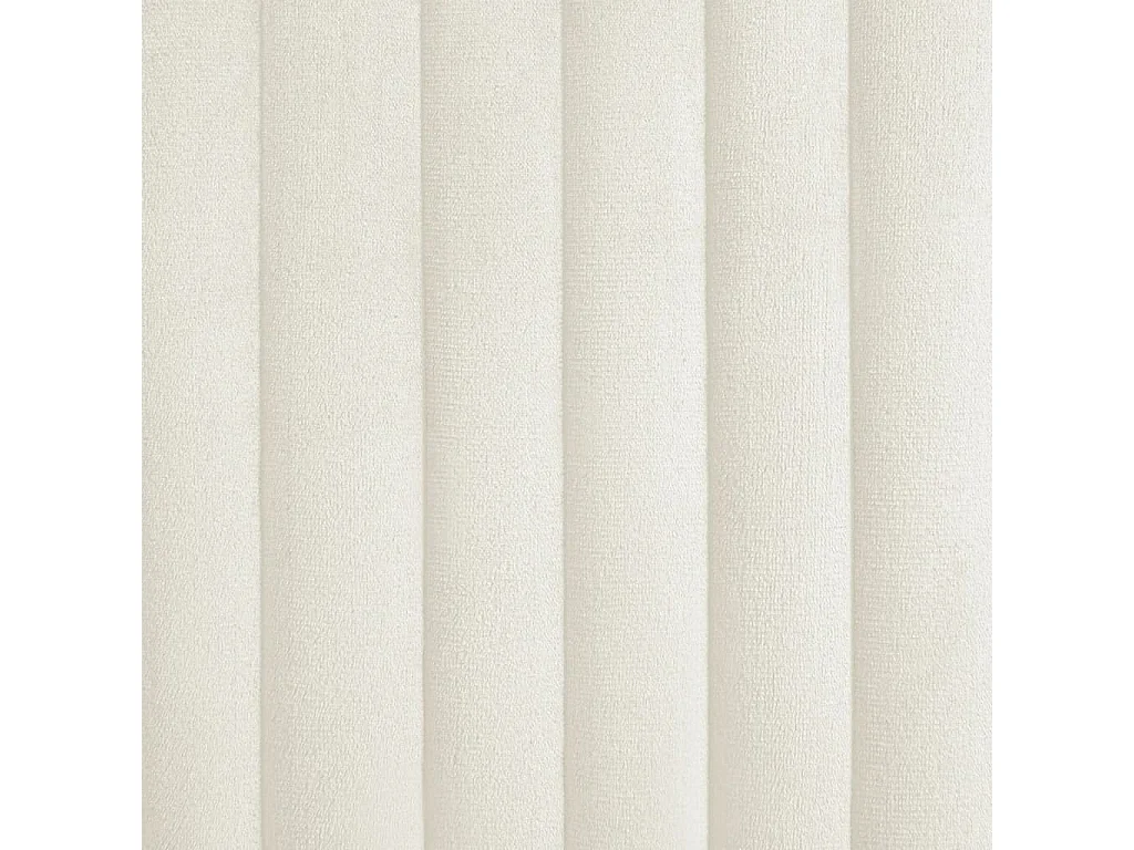 Chaises à manger lot de 2 Crème Velours