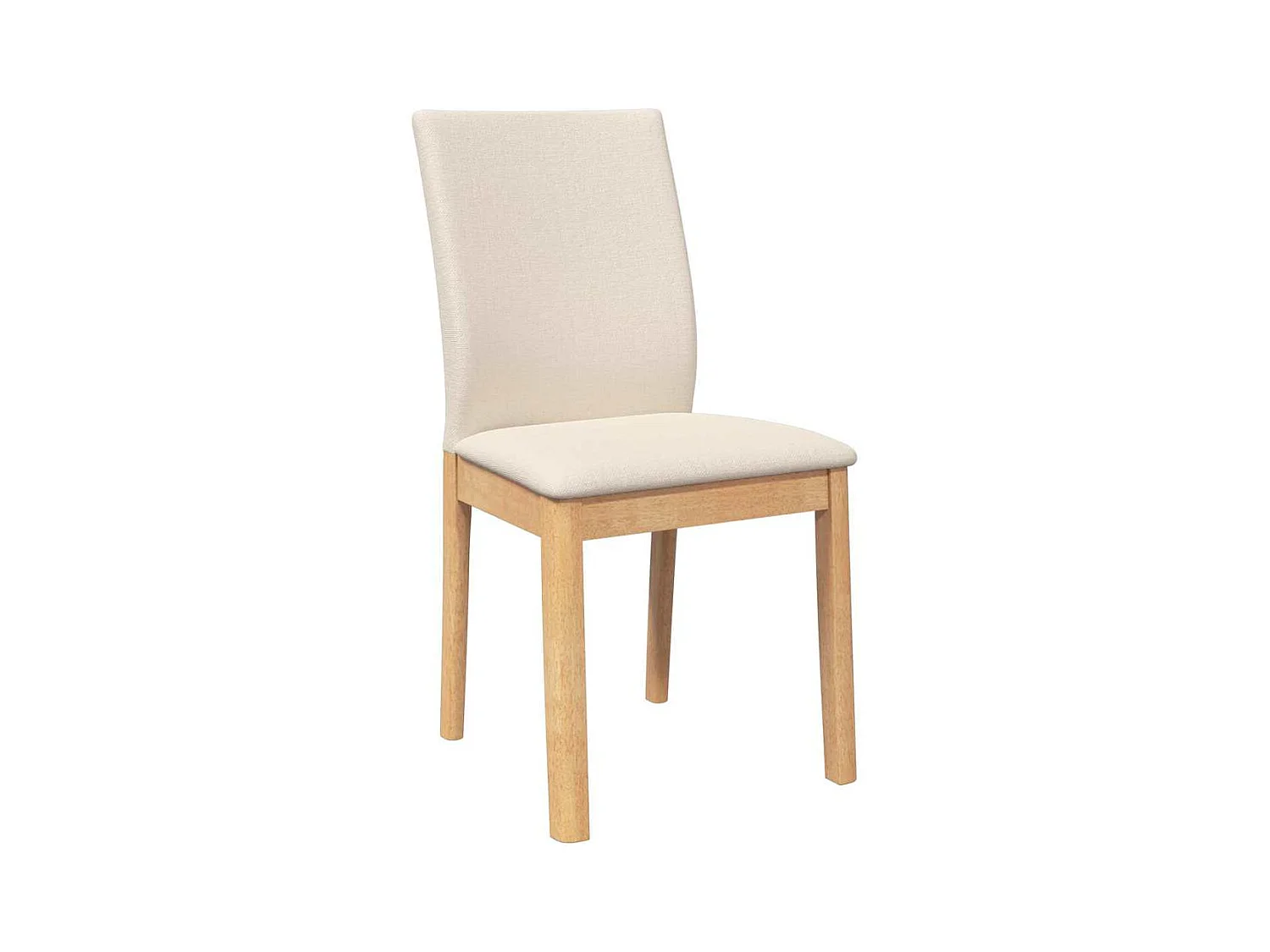 Cuscini per sedie da pranzo 2 pezzi in legno massello e gomma