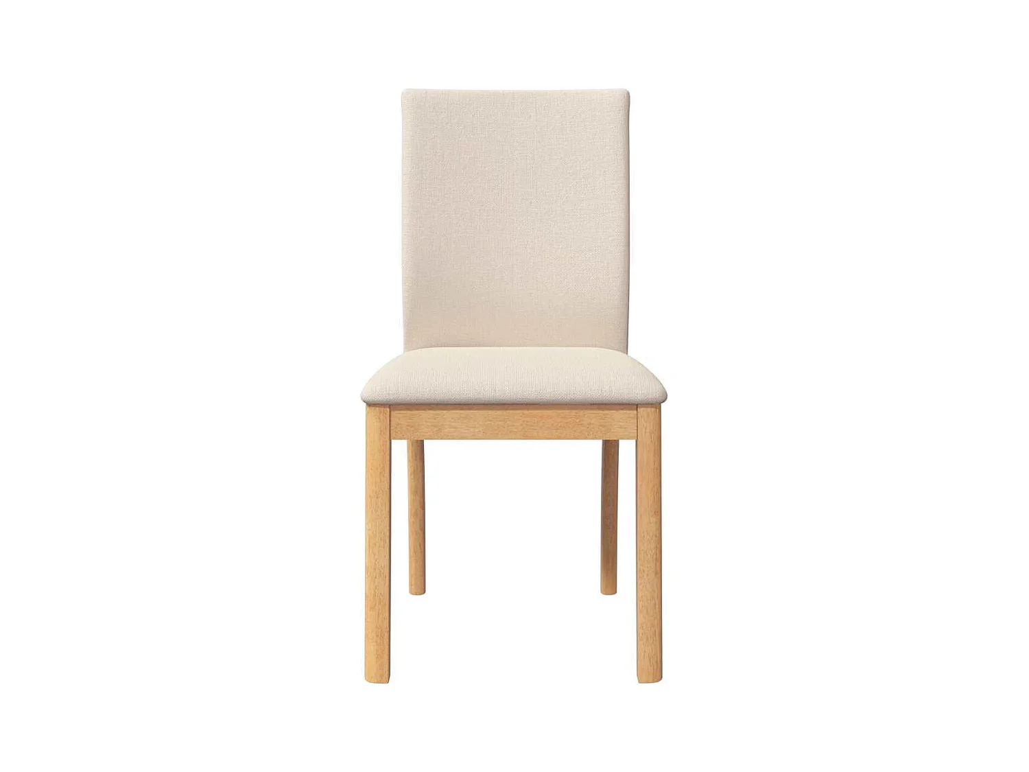 Cuscini per sedie da pranzo 2 pezzi in legno massello e gomma