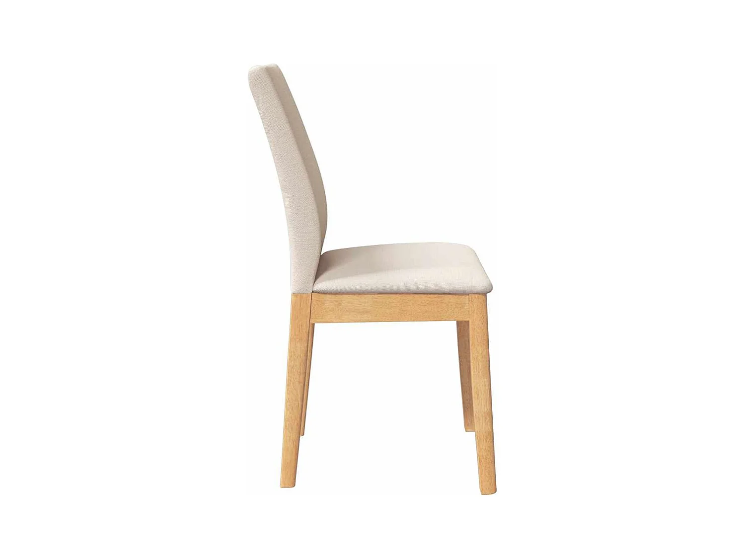 Cuscini per sedie da pranzo 2 pezzi in legno massello e gomma