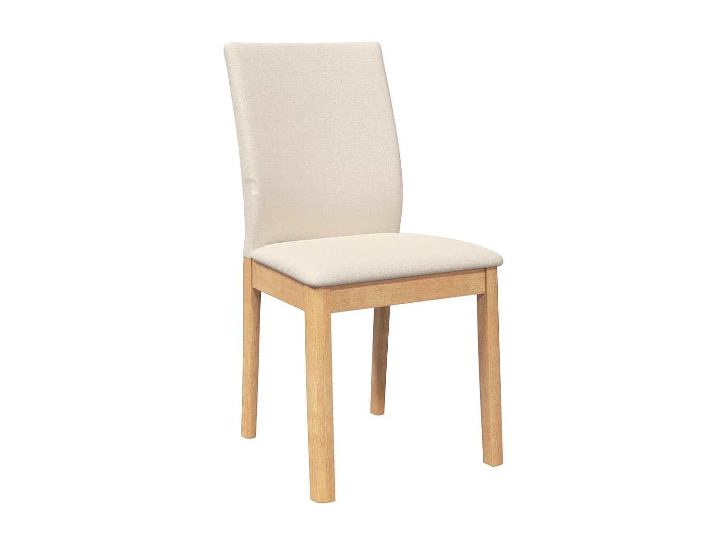 Cojines para sillas de comedor 2 piezas madera maciza caucho