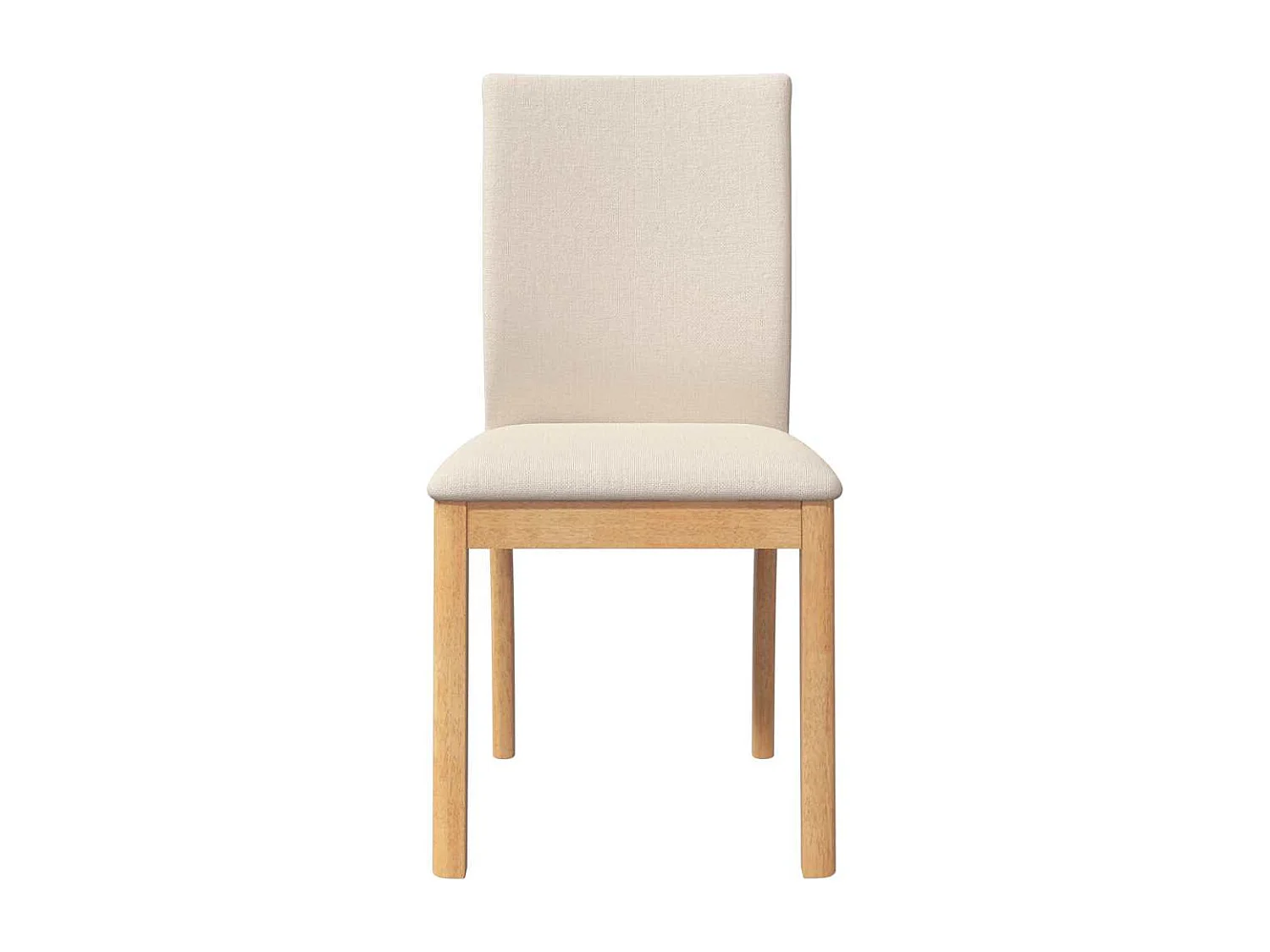 Cojines para sillas de comedor 2 piezas madera maciza caucho