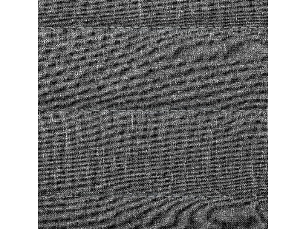 Juego de 4 sillas de comedor de tela gris claro