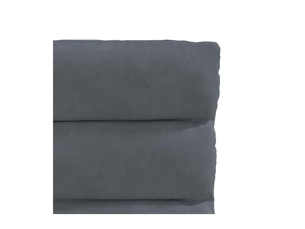 Eetkamerstoelen set van 4 Donkergrijs Fluweel