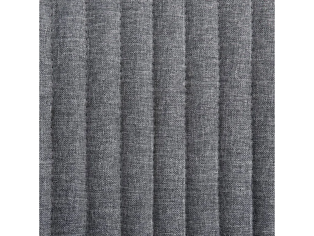 Chaises à manger lot de 2 gris foncé tissu