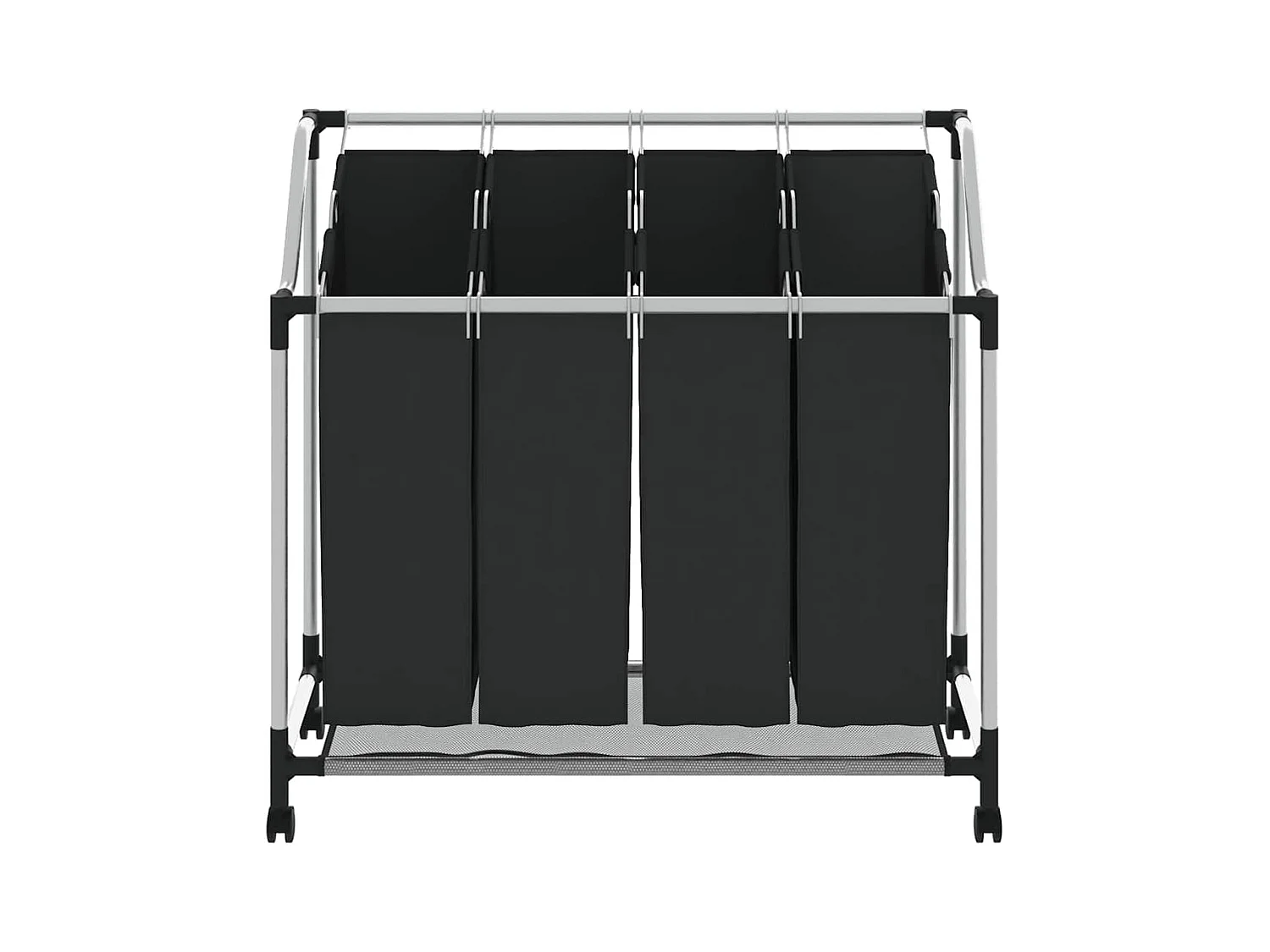 Trieuse à linge avec 4 sacs gris