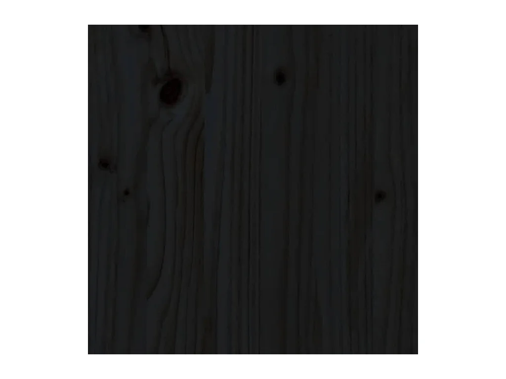 Panier à linge 88,5x44x76 cm bois massif de pin