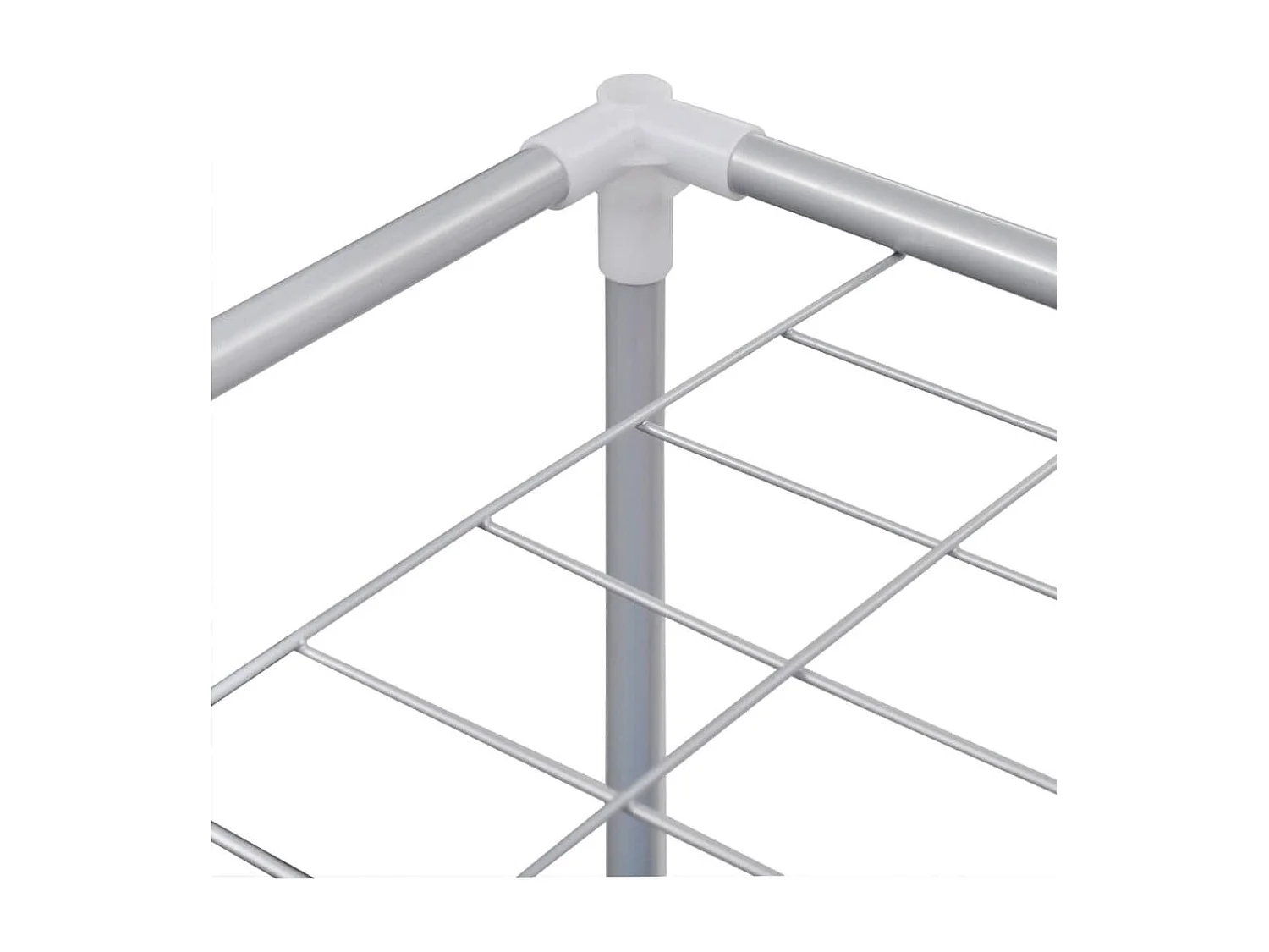 Cesti per la biancheria a 2 sezioni, 2 pezzi e uno stendibiancheria