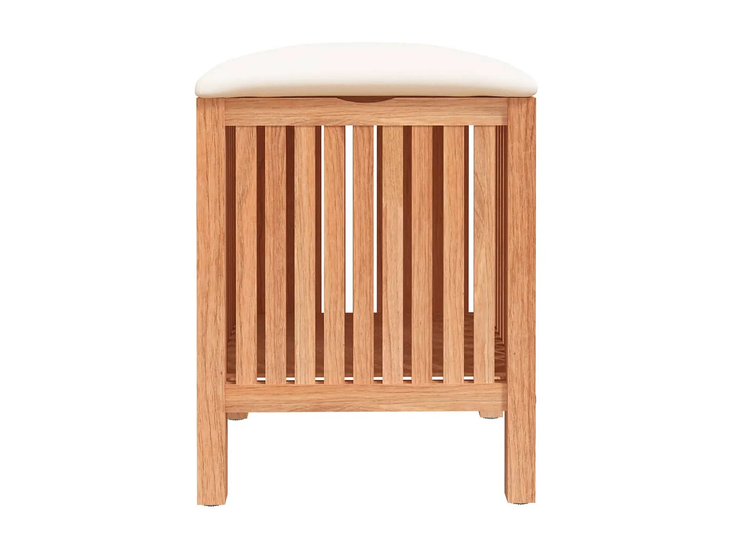 Tabouret de salle de bain 40,5x40x52 cm Bois massif de noyer