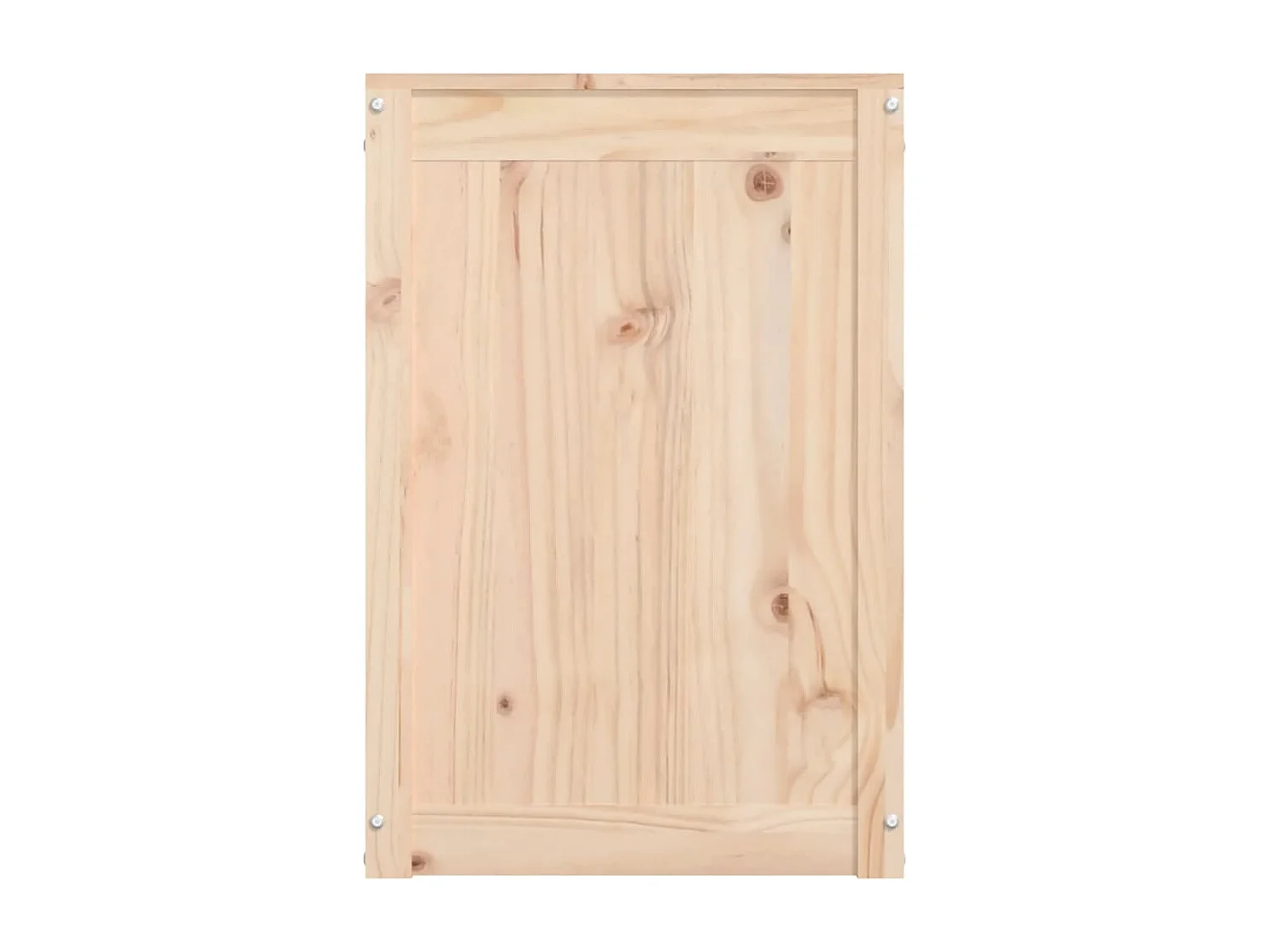 Boîte à linge 88,5x44x66 cm Bois massif de pin