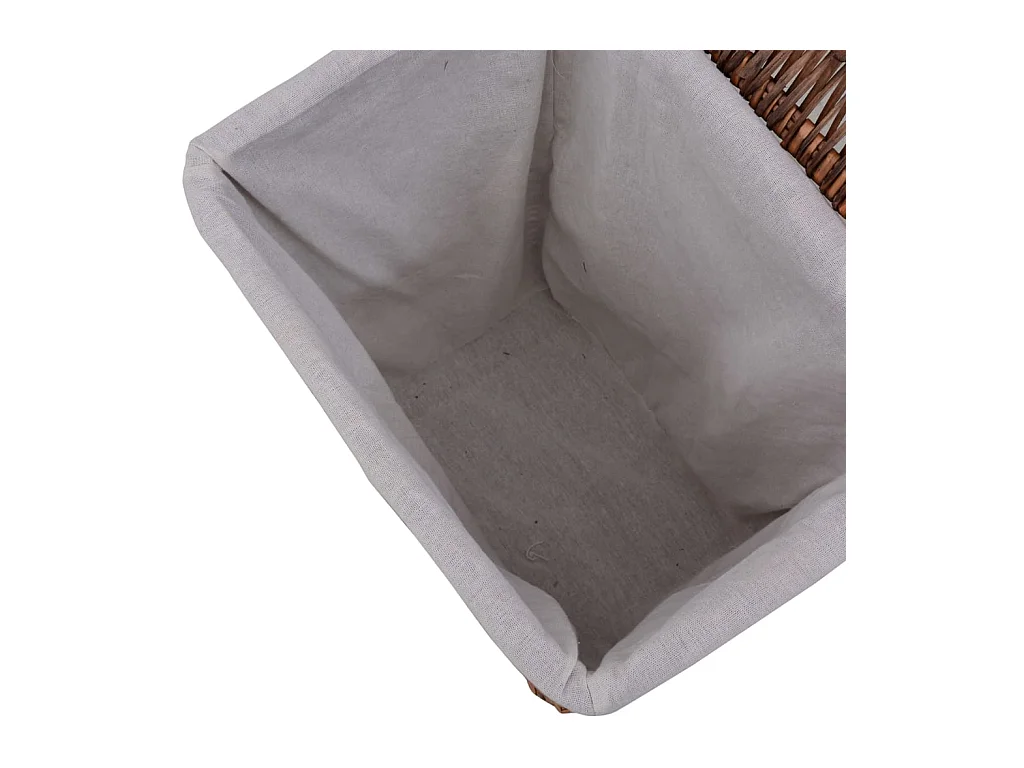 Panier à linge Marron Saule