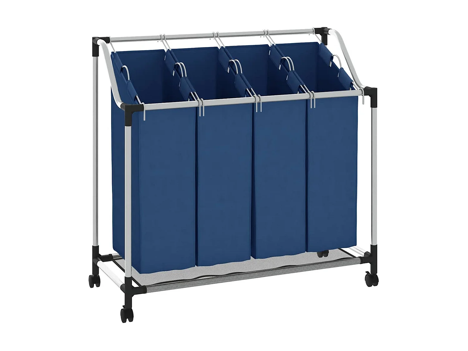 Wassorteerder met 4 zakken Steel Blue