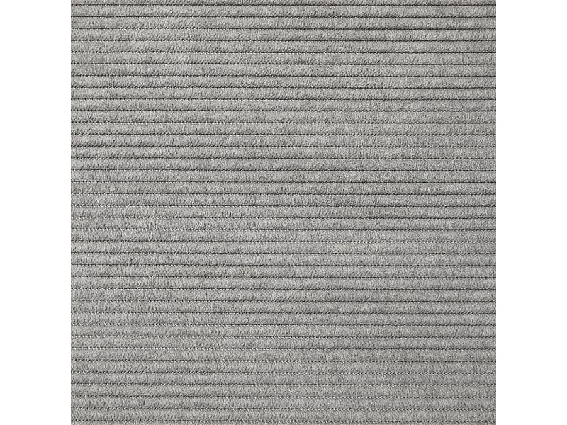 Chauffeuse convertible 2 places 3-en-1 en velours côtelé gris – GRACIE