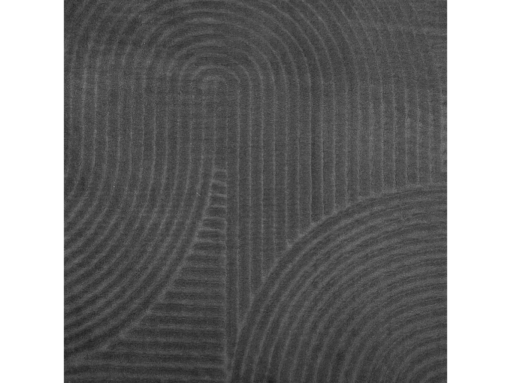 Tapis IZA poils courts style scandinave anthracite 100x200 cm