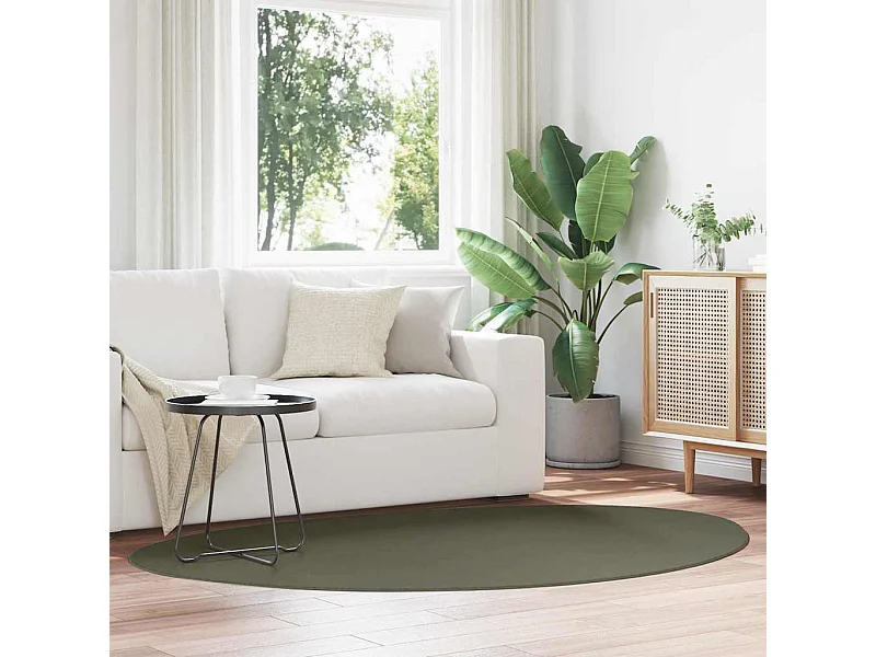 Tapis Vert forêt 140 x 200 cm Polyester