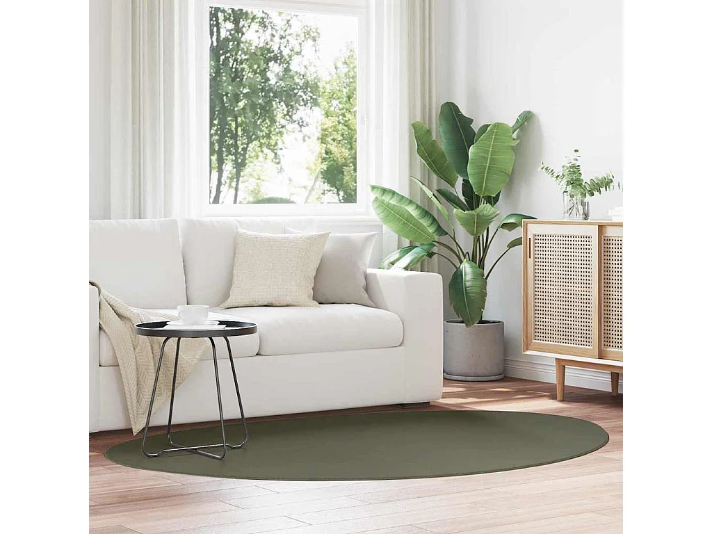 Forest Green vloerkleed 140 x 200 cm polyester