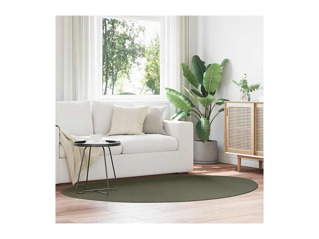 Tapis Vert forêt 140 x 200 cm Polyester