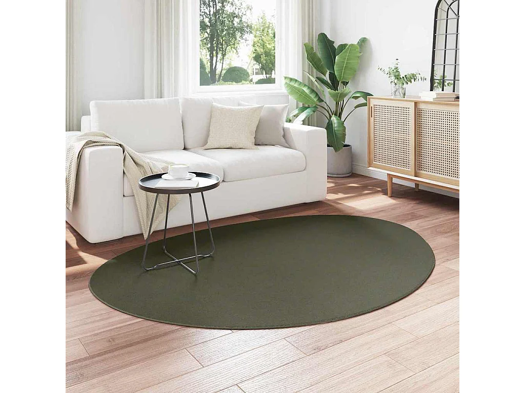 Alfombra Verde Bosque 140 x 200 cm Poliéster