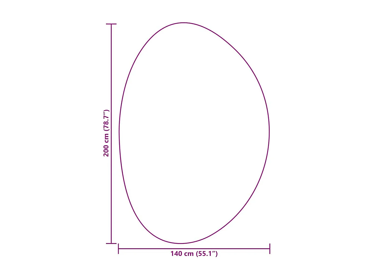 Alfombra Verde Bosque 140 x 200 cm Poliéster