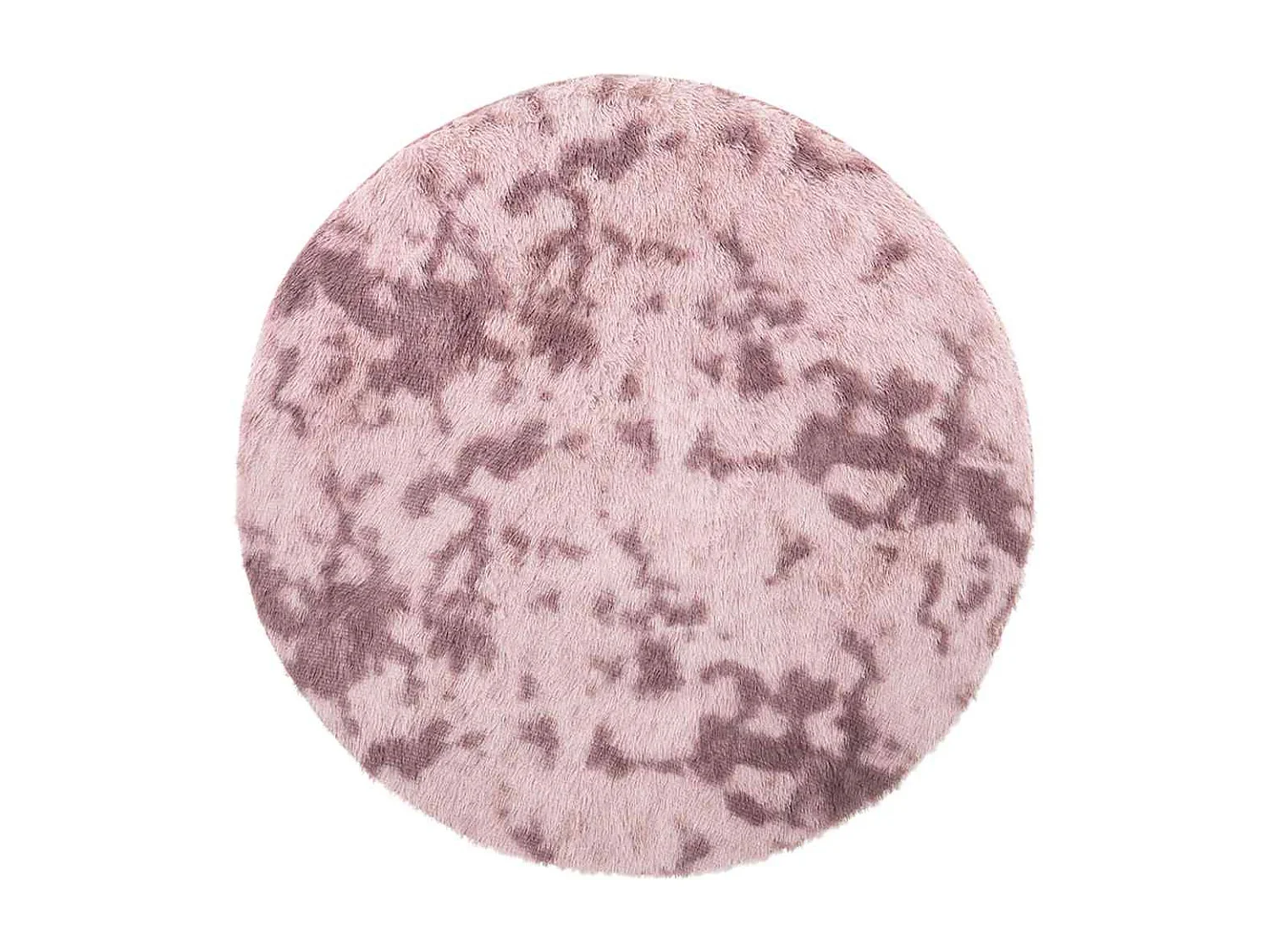 Tappeto Shaggy NAVARRA Rosa Cipria 120x120 cm