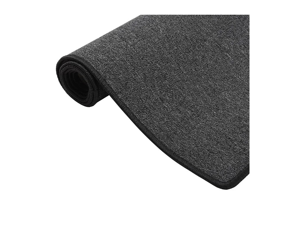 Tappeto corridore antracite 80x200 cm