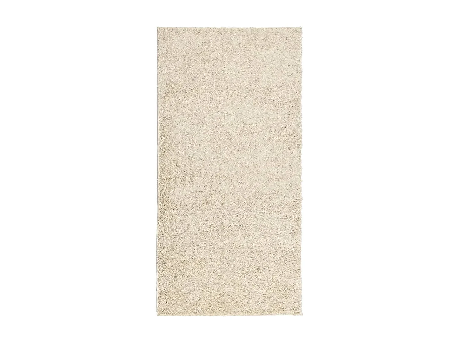 Tappeto shaggy PAMPLONA, moderno a pelo lungo, oro, 100x200 cm