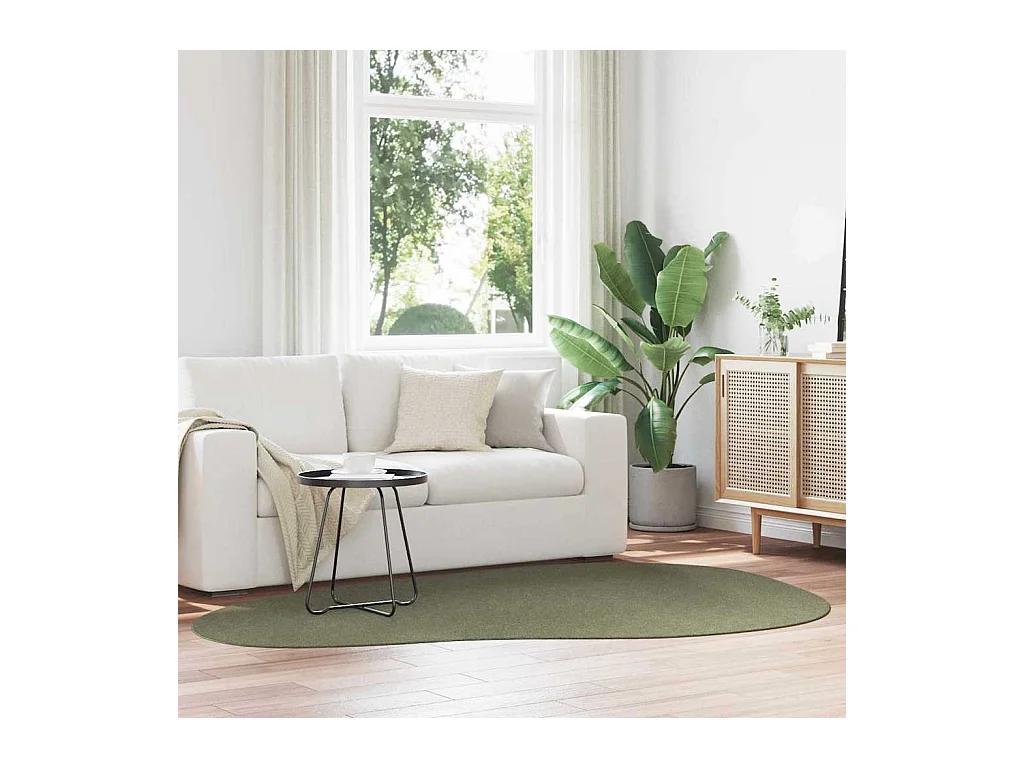 Tapis Vert forêt 160 x 230 cm Polyester