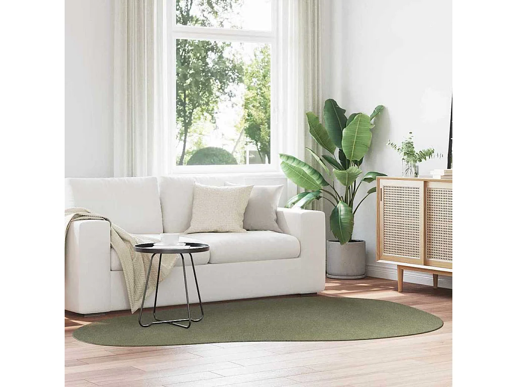 Tapis Vert forêt 160 x 230 cm Polyester