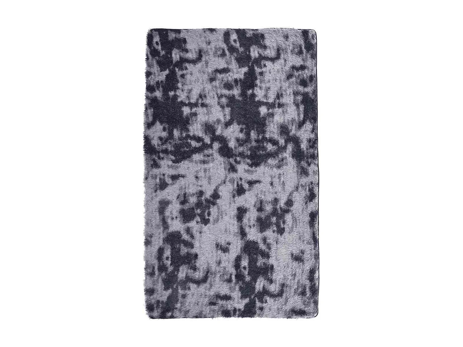 Tapis Shaggy à poils longs NAVARRA gris foncé 60x100 cm