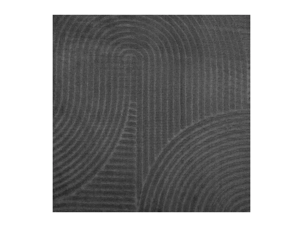 Tapis IZA poils courts style scandinave anthracite 200x280 cm